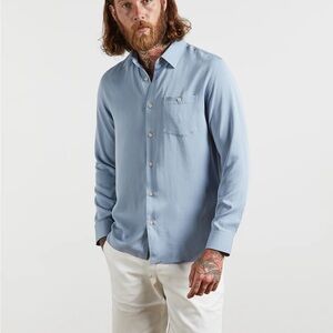 Ted Baker London Sky Blue Casual Shirt